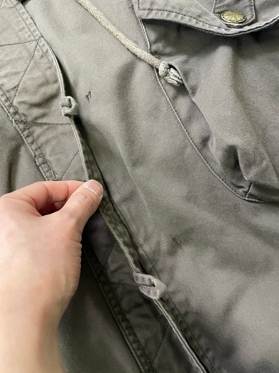 빈티지 밀리터리 m51 피쉬테일 모즈파카 goa y2k  J04102 상품이미지8