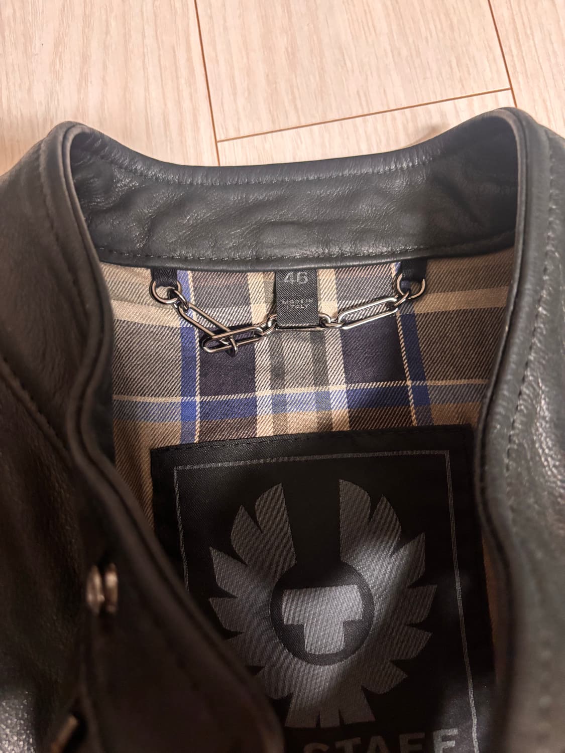 (46size) 벨스타프 웨이브릿지 가죽자켓 상품이미지3