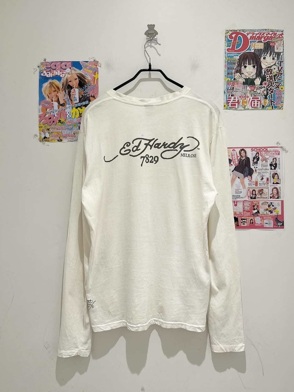 Ed Hardy Skull printed long sleeve 상품이미지3