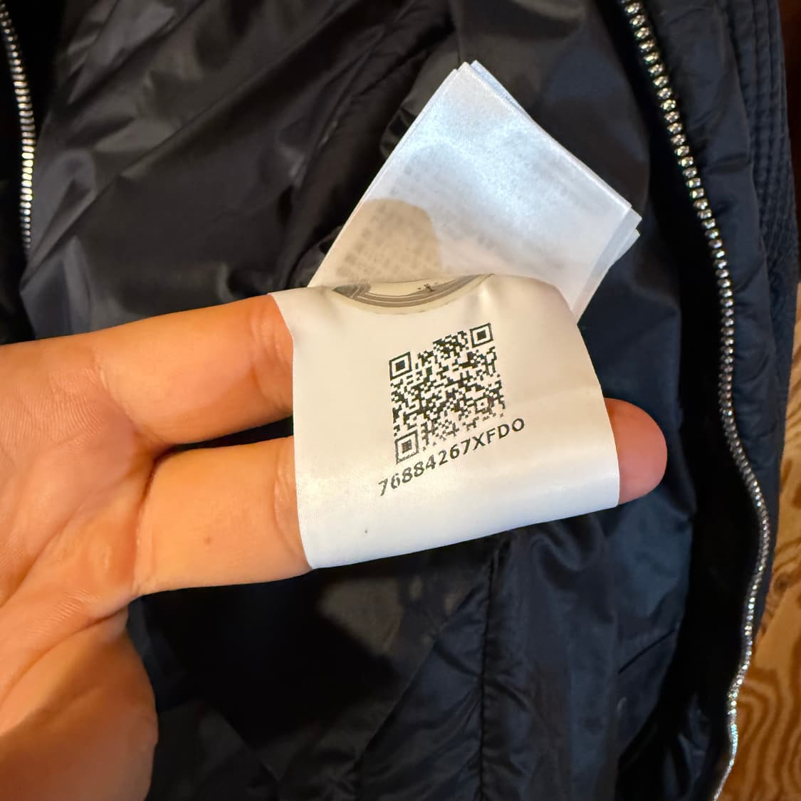 몽클레어 x 릭오웬스 콜라보 앵글(angle) 봄버 자켓  상품이미지8