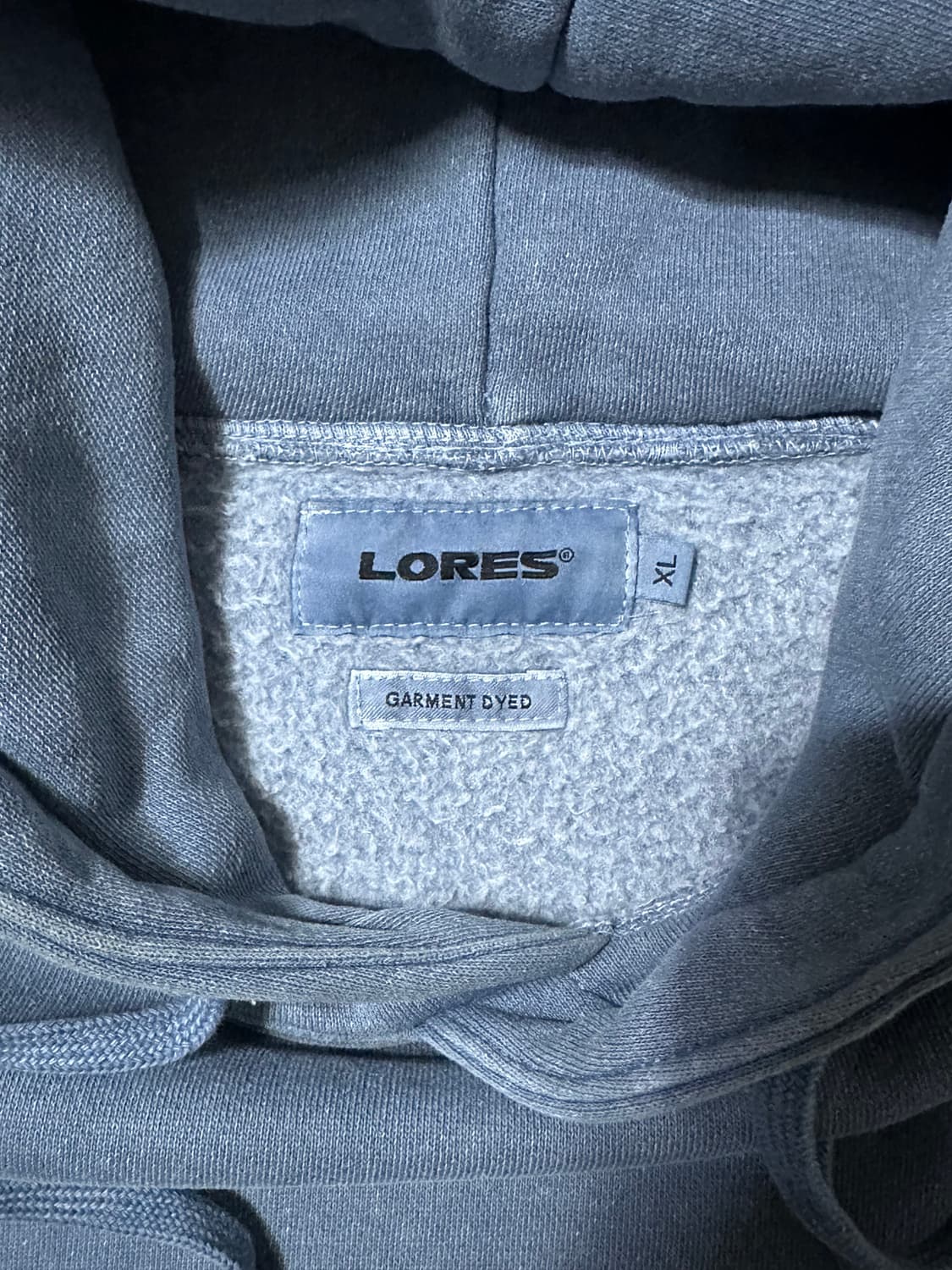 Lores 로어즈 가먼트 다이드 스웨트 셋업 SIZE XL 상품이미지5