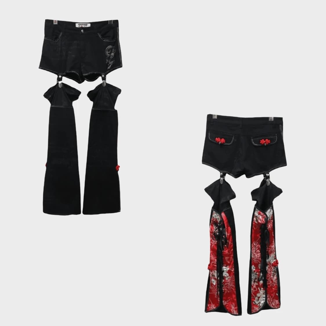 H.NAOTO 나오토 오리엔탈 펑크 본디지 팬츠 64621 상품이미지1