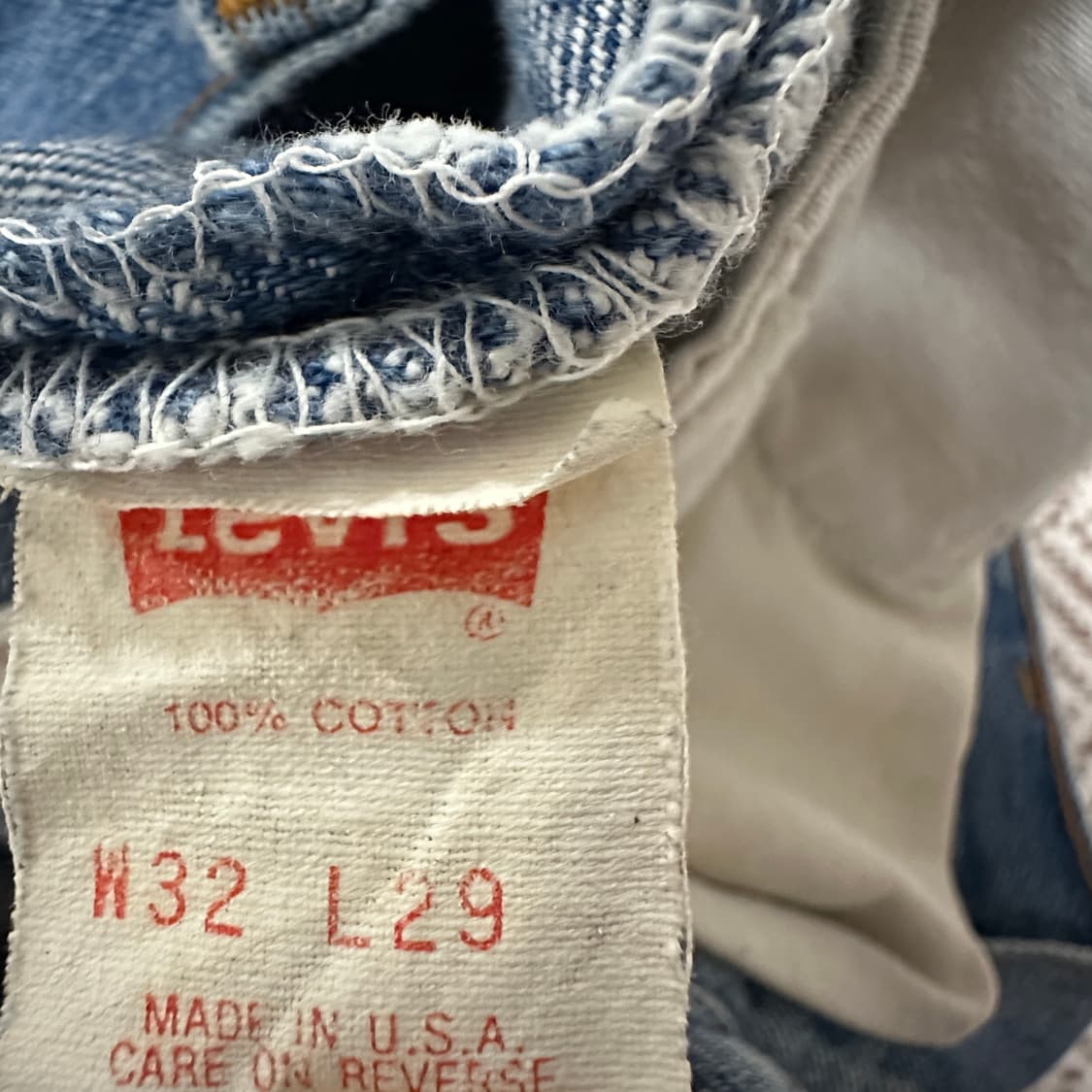 LEVI'S 501 80's usa made vintage jeans 상품이미지6