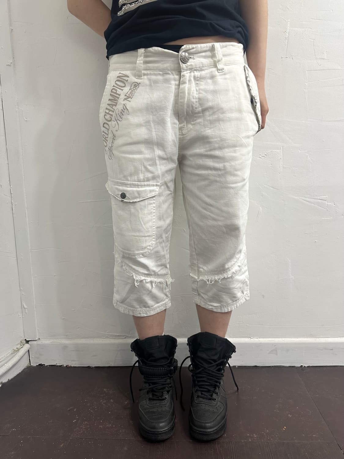 norton white half pants 상품이미지1