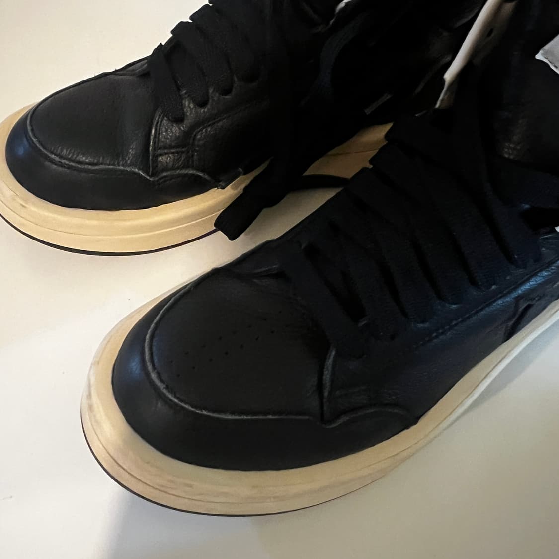 컨버스 x 릭 오웬스 다크쉐도우 터브웨폰 블랙 상품이미지6