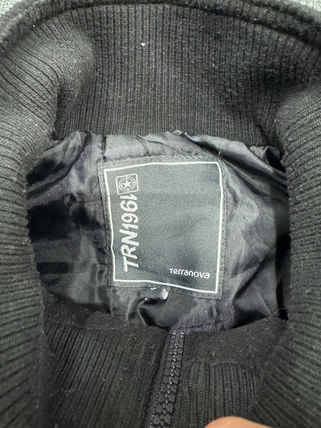 S)Trttanova 빈티지 울 봄버 숏 자켓 상품이미지3