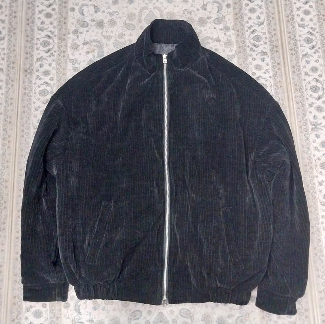 GOAT 블랙 코듀로이 집업 점퍼 상품이미지1