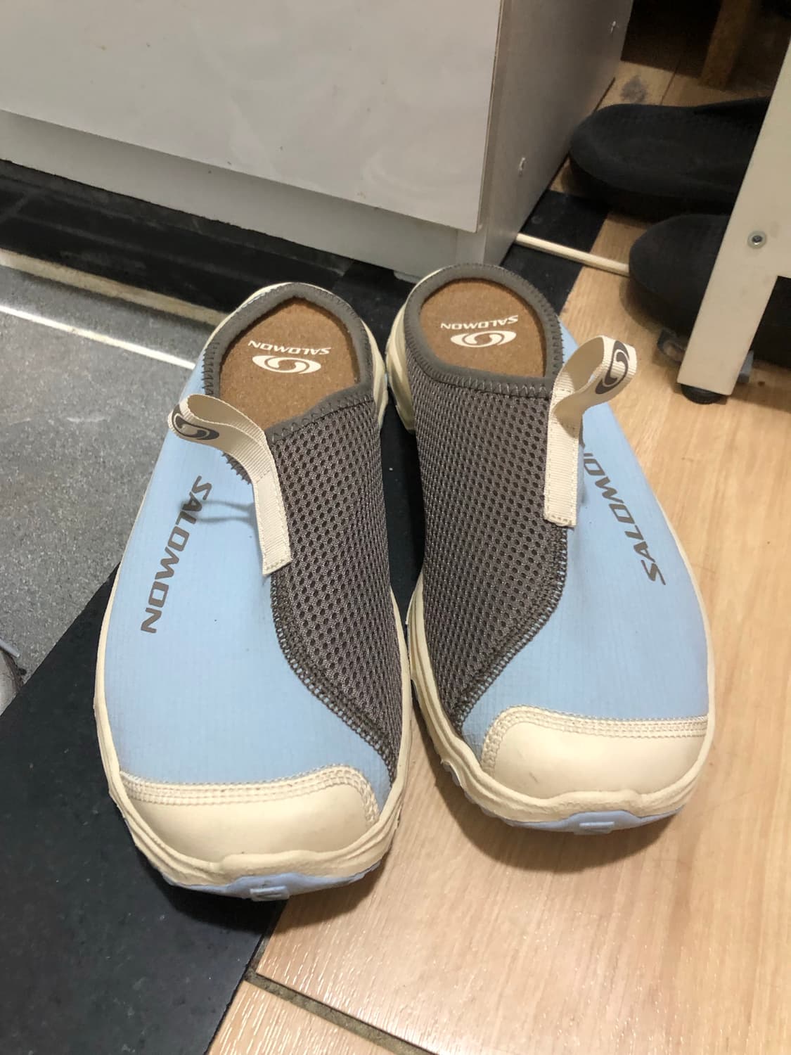 살로몬 RX 슬라이드 뮬 270mm 하늘색 상품이미지1