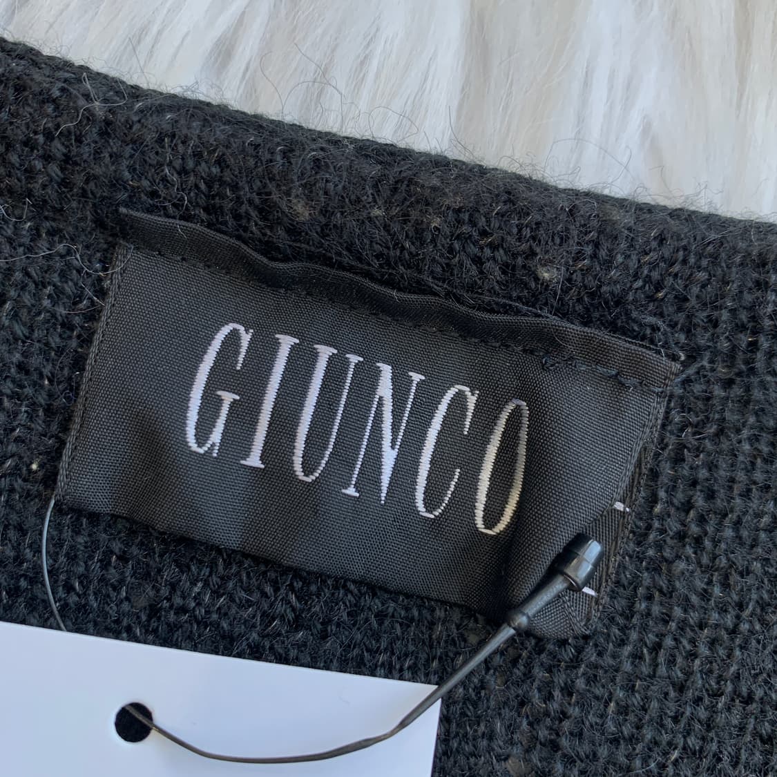 빈티지 GIUNCO 아가일 테리 니트 가디건 1879 상품이미지4