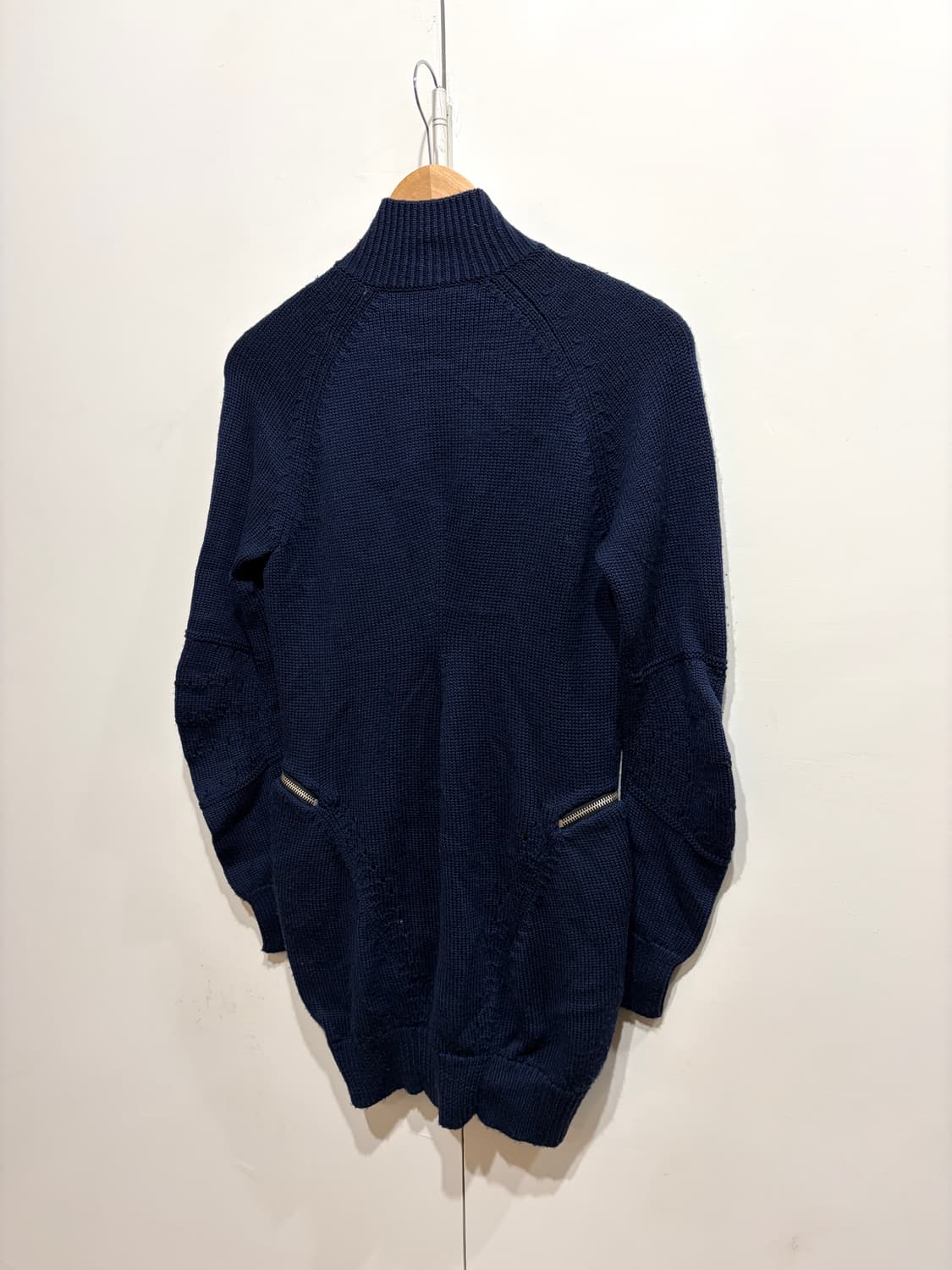 준야와타나베 울 니트 집업 상품이미지5