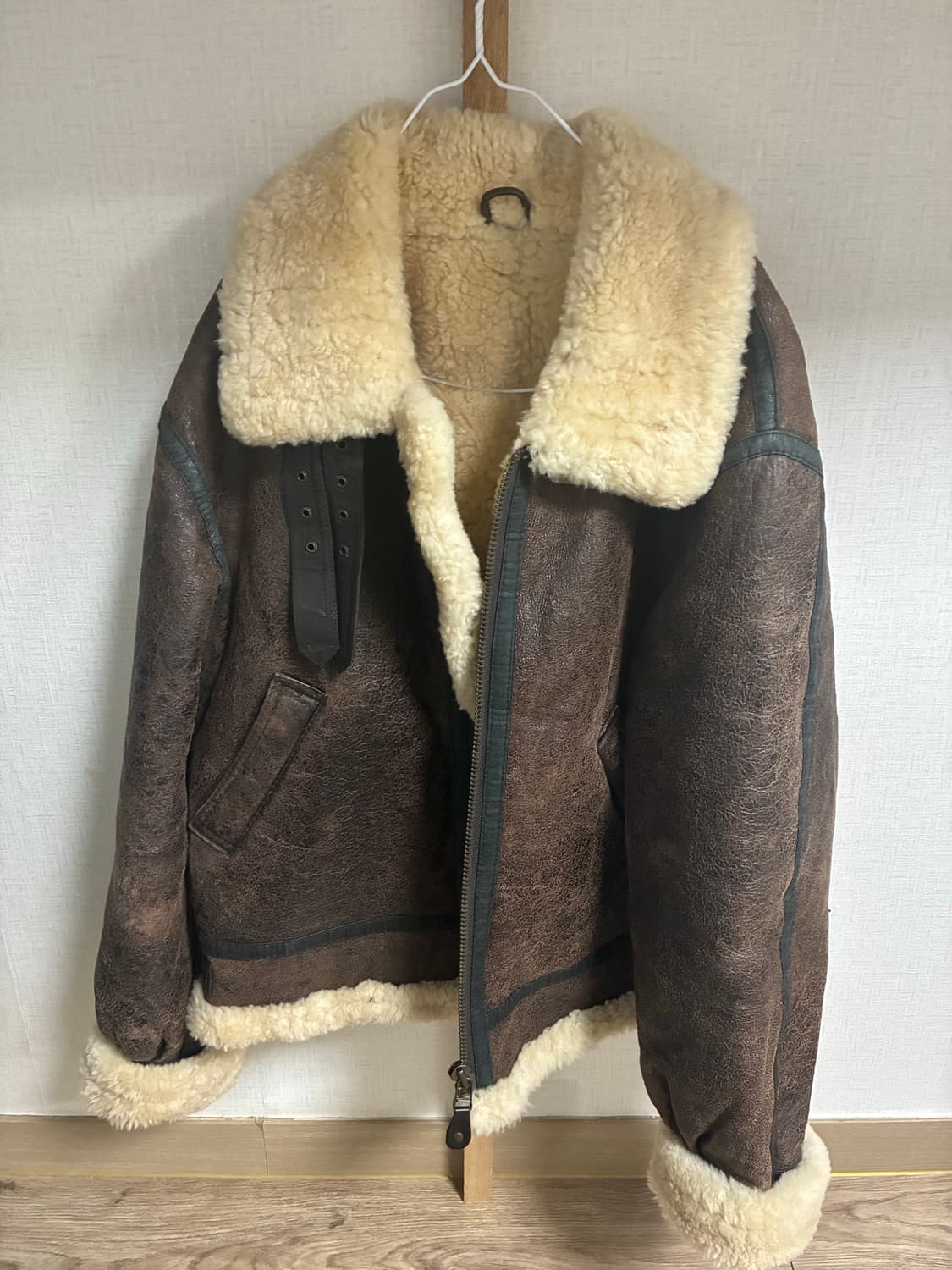 리얼 양가죽 B-3 무스탕 라지 FEDELESS inc. 상품이미지2