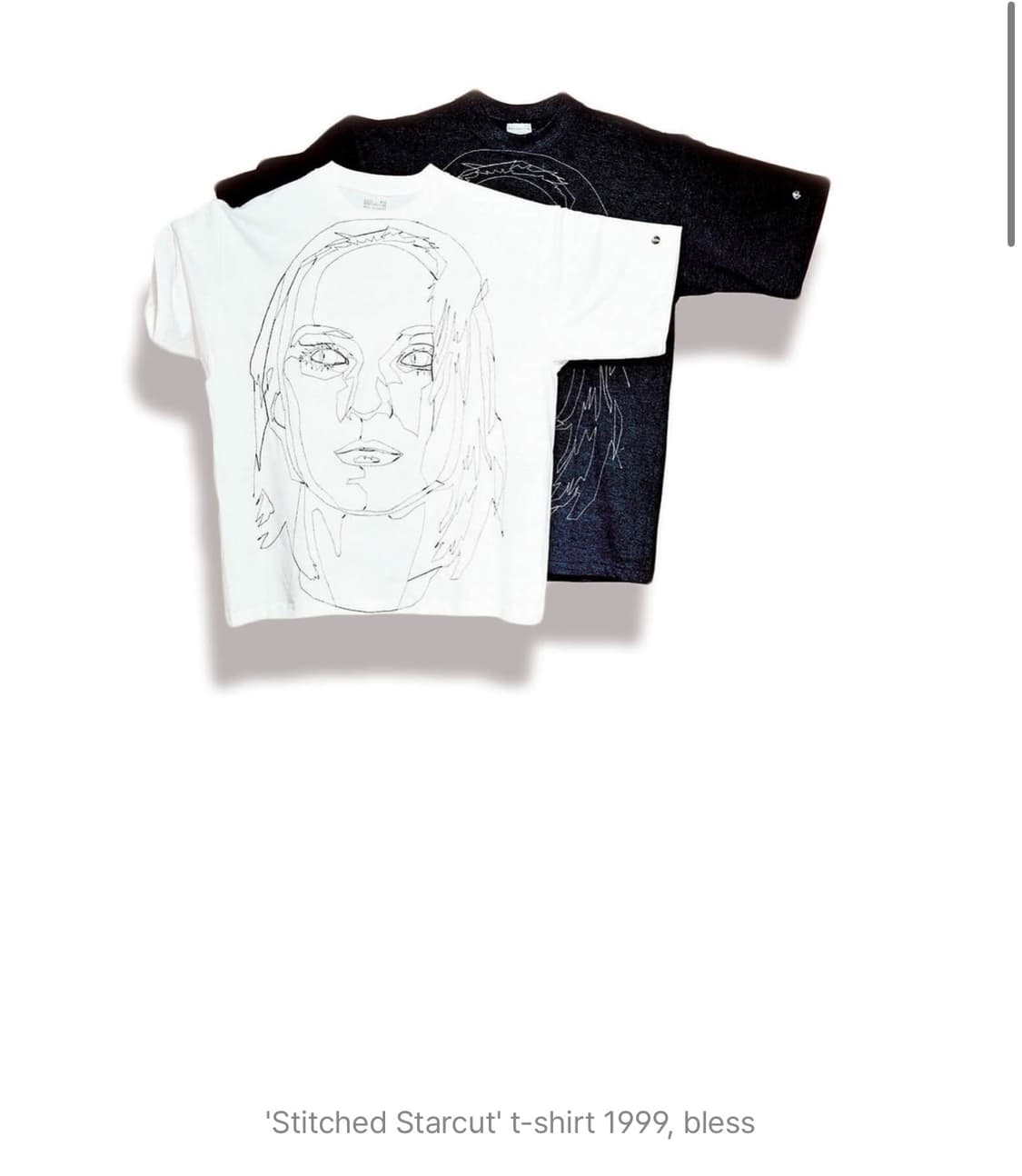 Bless 'Stitched Starcut' T-shirt 상품이미지5