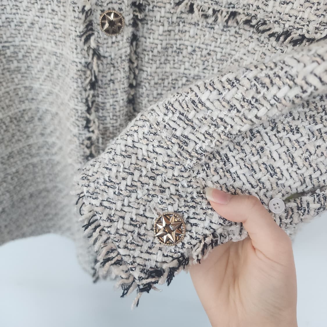 오즈세컨드 트위드 자켓 상품이미지5