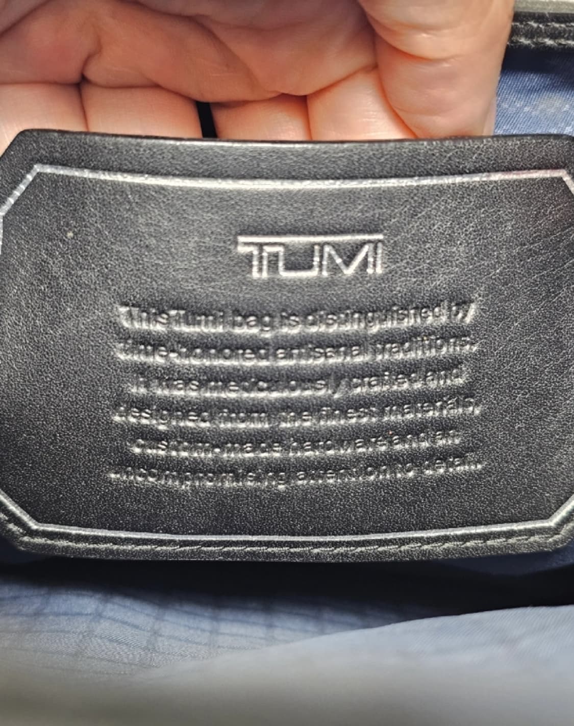 투미 TUMI 크로스백 블랙 상품이미지8