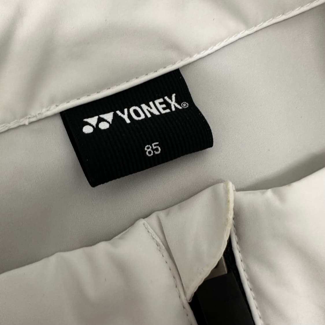 YONEX 요넥스 공용 바람막이 자켓 화이트 85(XS) 상품이미지5