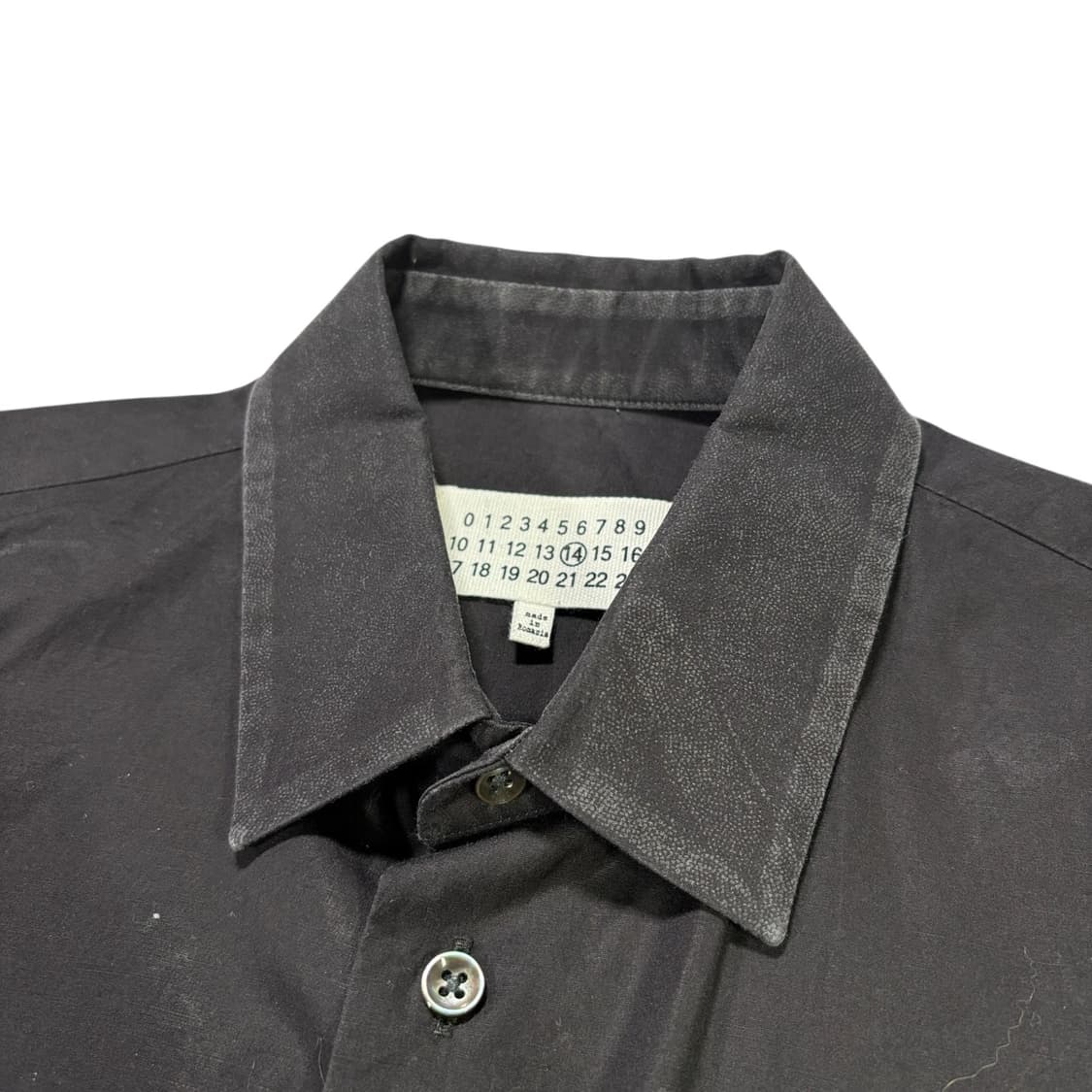 메종 마르지엘라 숫자 라벨 셔츠 상품이미지5