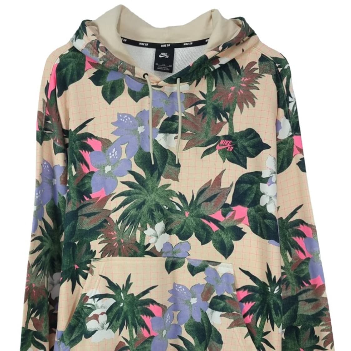 [나이키] 플로랄 패턴 루즈핏 후드티 M18641 상품이미지4