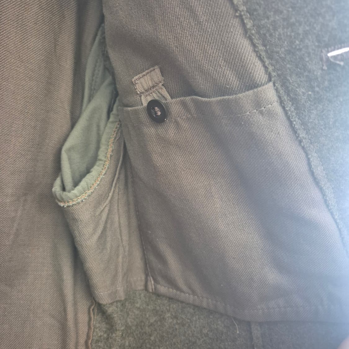 스웨덴 육군 M36 필드 자켓 울 모직 100사이즈 상품이미지7