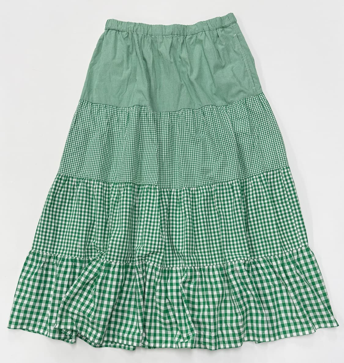 Beams boy multi gingham tiered skirt 상품이미지2