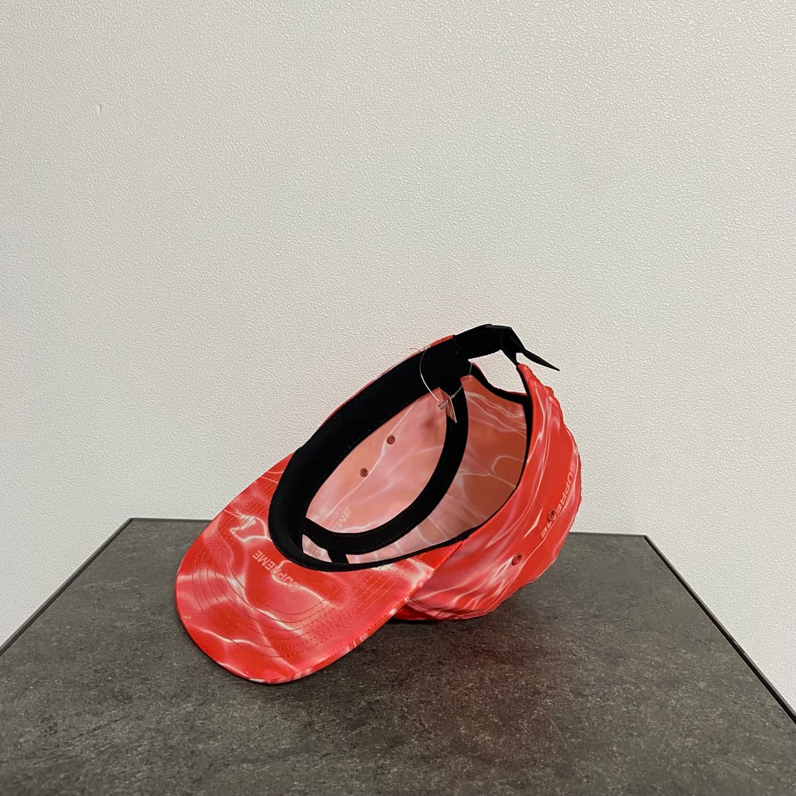 (OS) 슈프림 박스로고 캠프캡 모자 웨이브 레드 상품이미지6