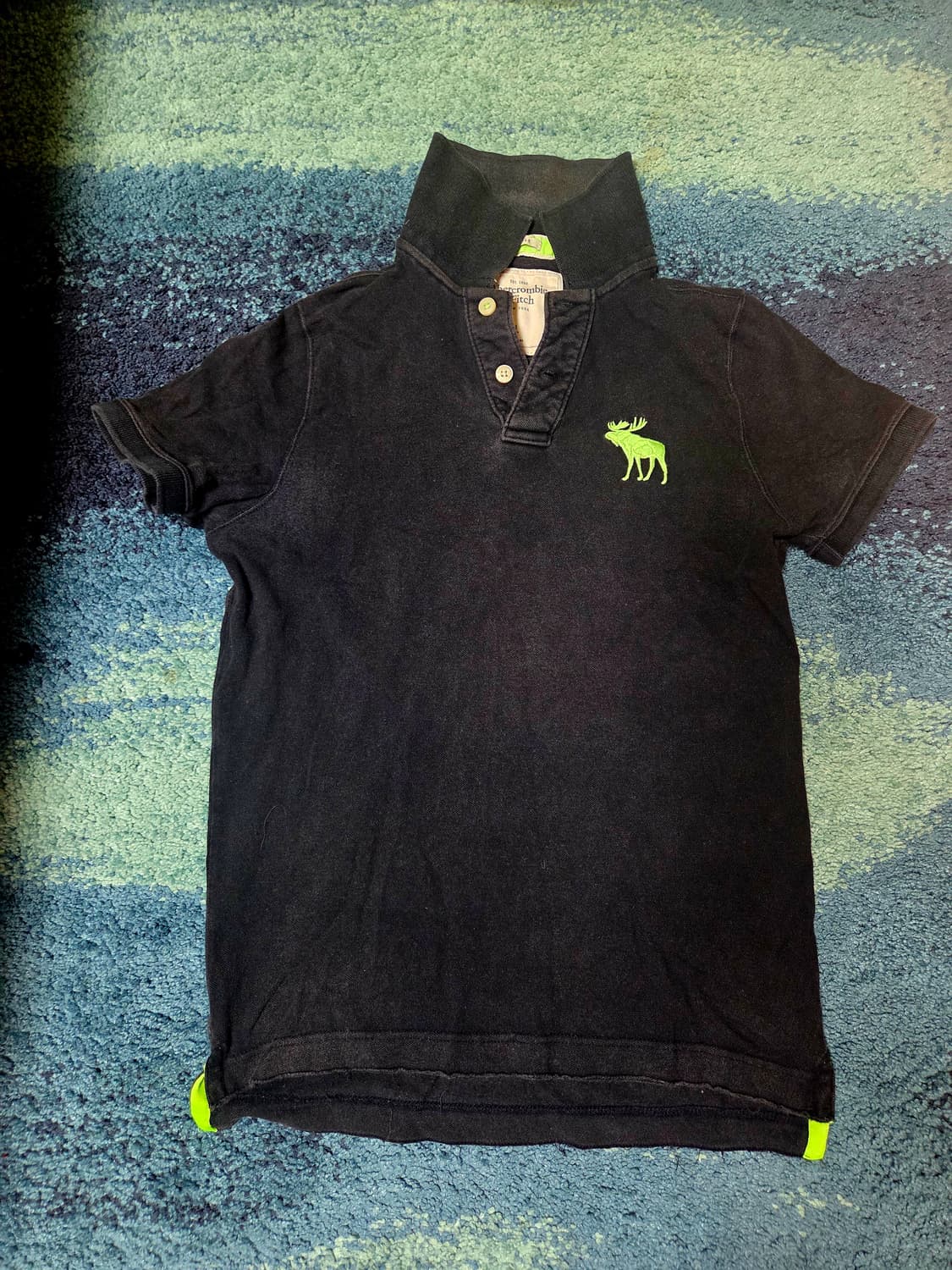 택포)아베크롬비 Abercrombie fitch 카라 반팔 티 상품이미지1