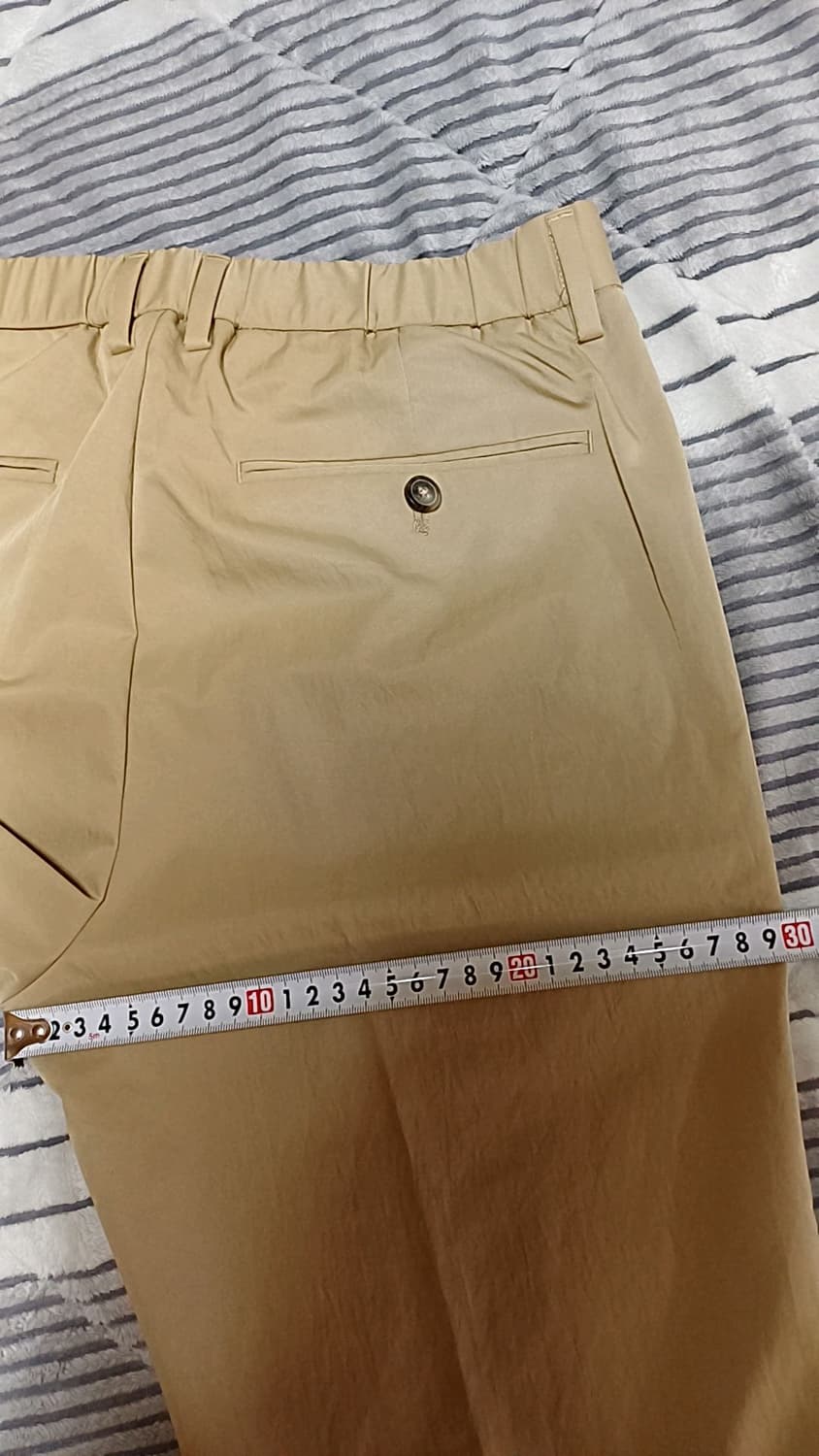 빈폴 슬림스판 얇은팬츠 31인치 기장106 상품이미지7