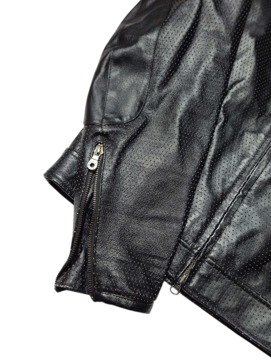 할리데이비슨 빈티지 레이싱 가죽자켓 레더자켓 모터사이클 S 상품이미지4