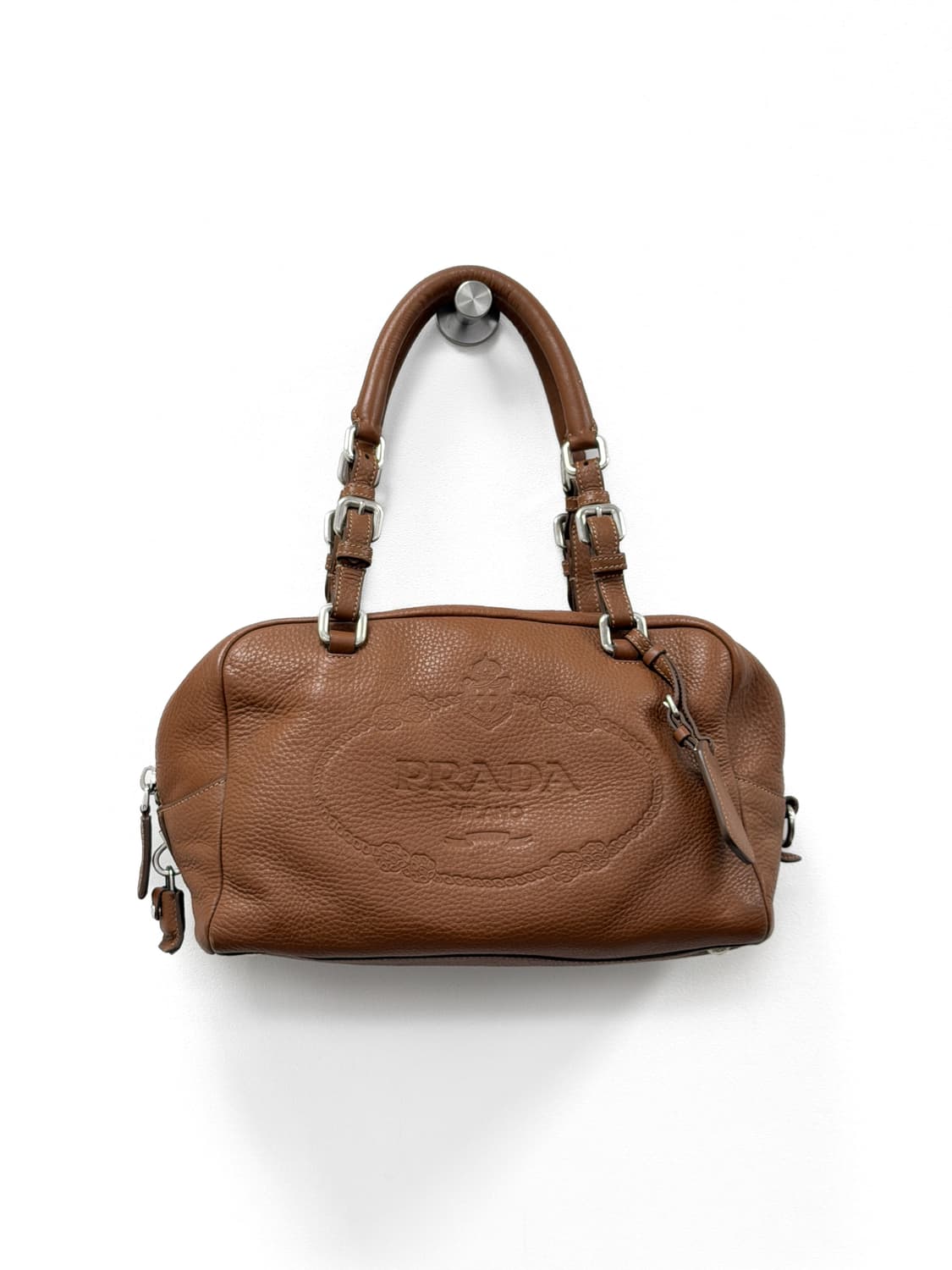 프라다 비텔로 다이노 로고 토트백 BR3091 상품이미지3