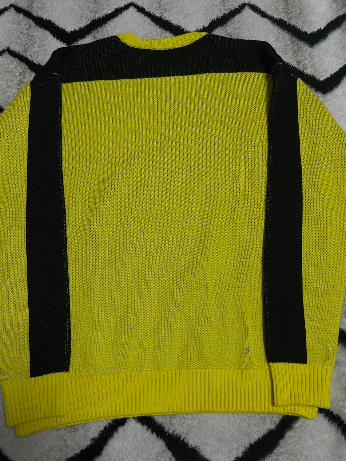 [M]엄브로 오버핏 빅로고 헤비울 니트 상품이미지5