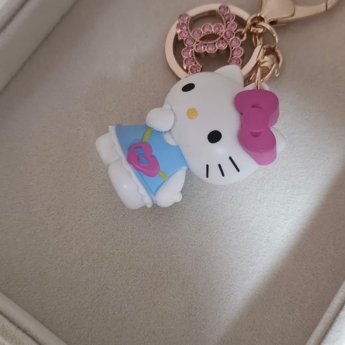 샤넬 키티 빈티지 업사이클링 키링 a13 상품이미지3