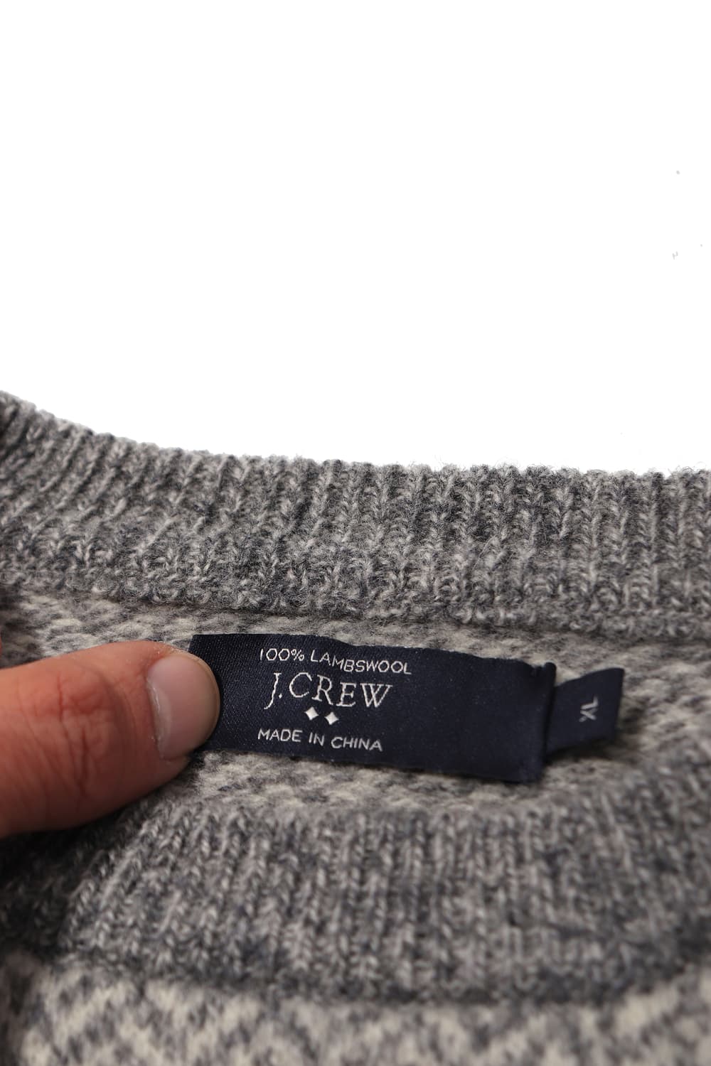 제이크루 램스 울 레글런 니트 size XL 상품이미지4