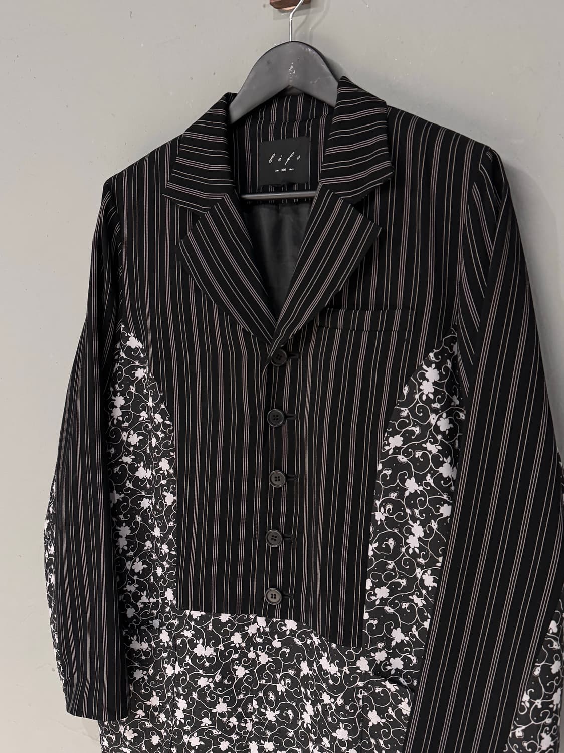 BIFS 비프스 스트라이프 블레이저 자켓 상품이미지2