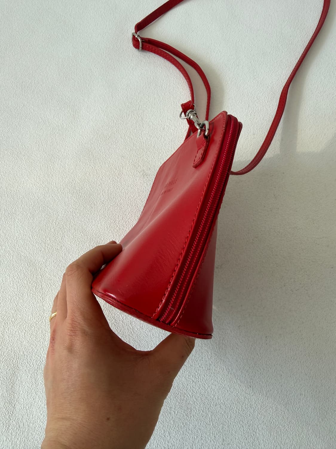 MADE IN ITALY 레더 크로스백 상품이미지3