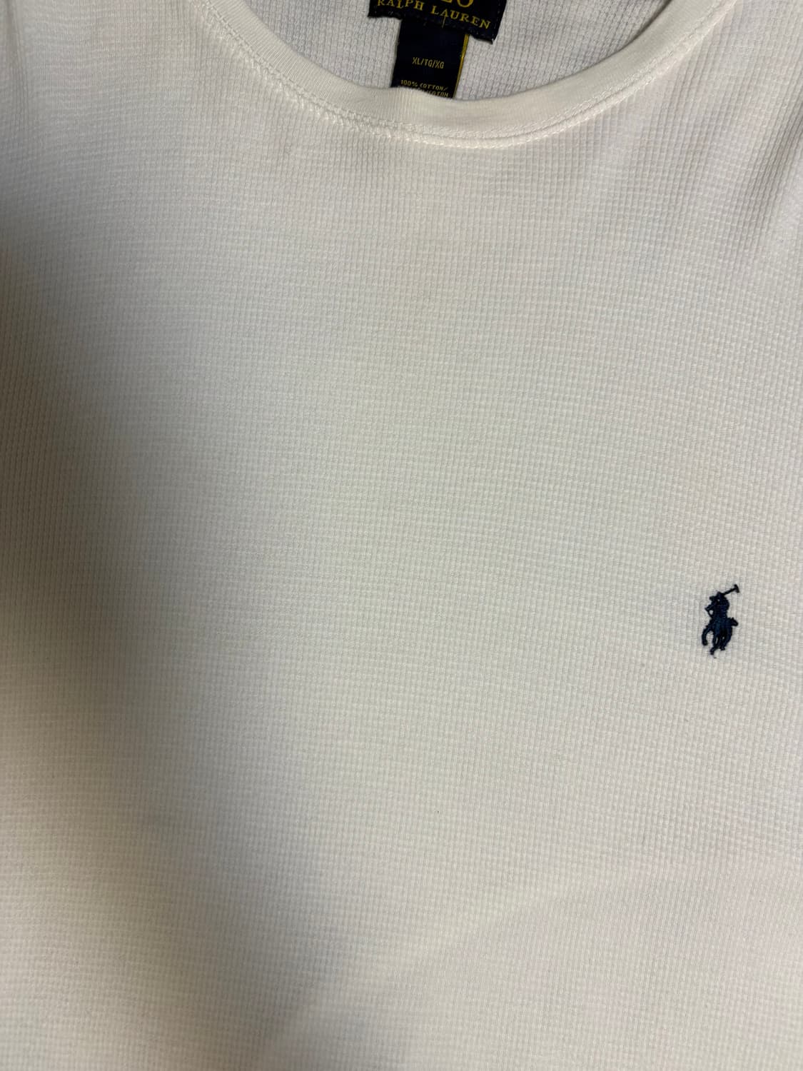 폴로 랄프로렌 와플 롱슬리브 긴팔티 XL 상품이미지4