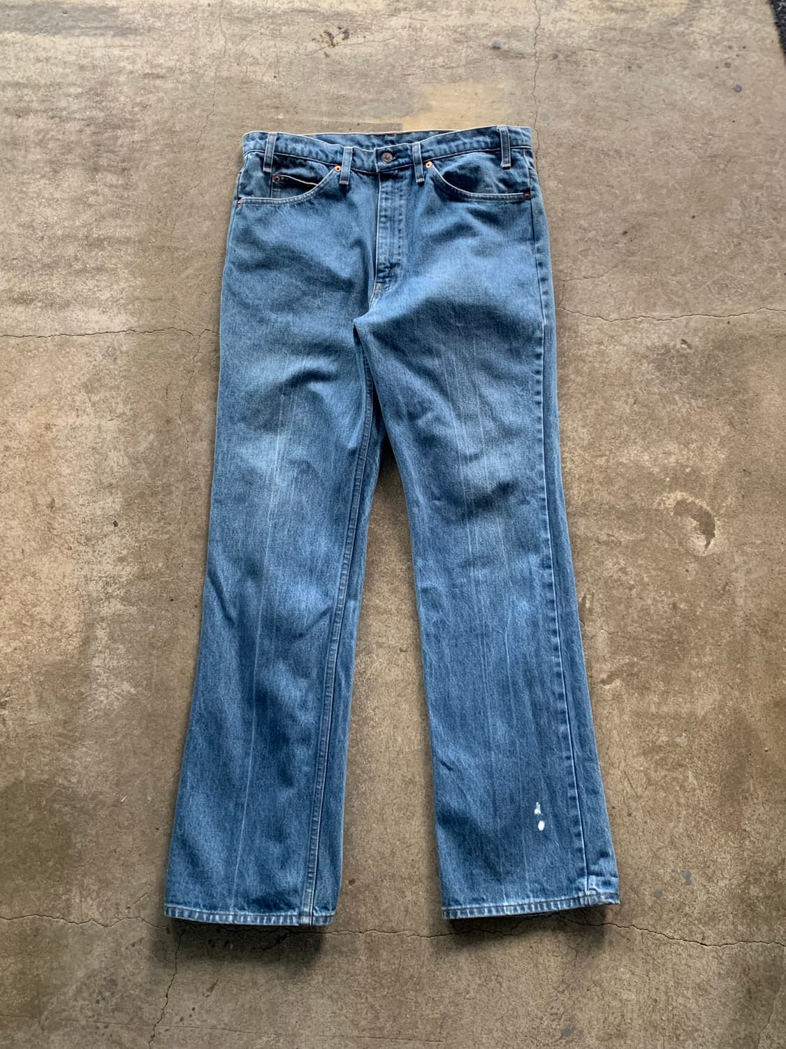 80s 리바이스 517 오렌지탭 데님팬츠 34X32 상품이미지1