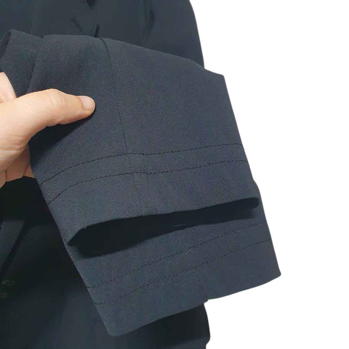 L 100 커스텀멜로우 여름 정장자켓 블랙 상품이미지2