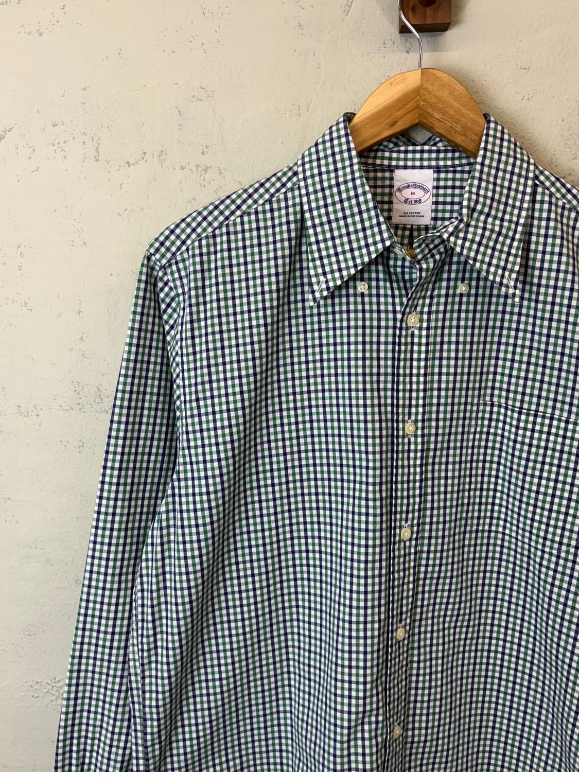 브룩스브라더스 빈티지 체크 셔츠 상품이미지6