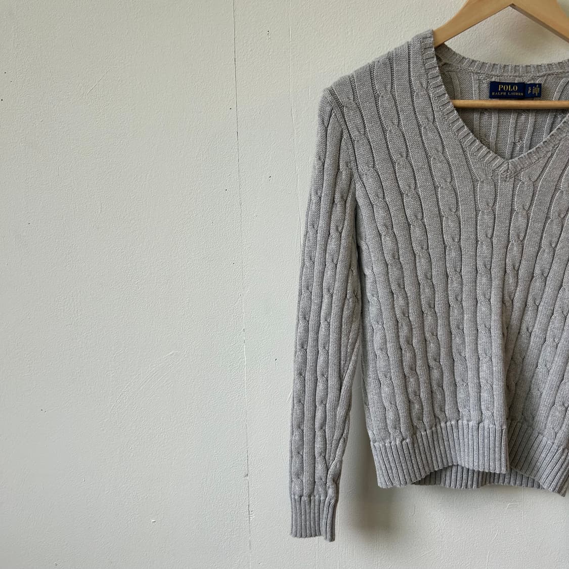 폴로 케이블 스웨터 상품이미지5