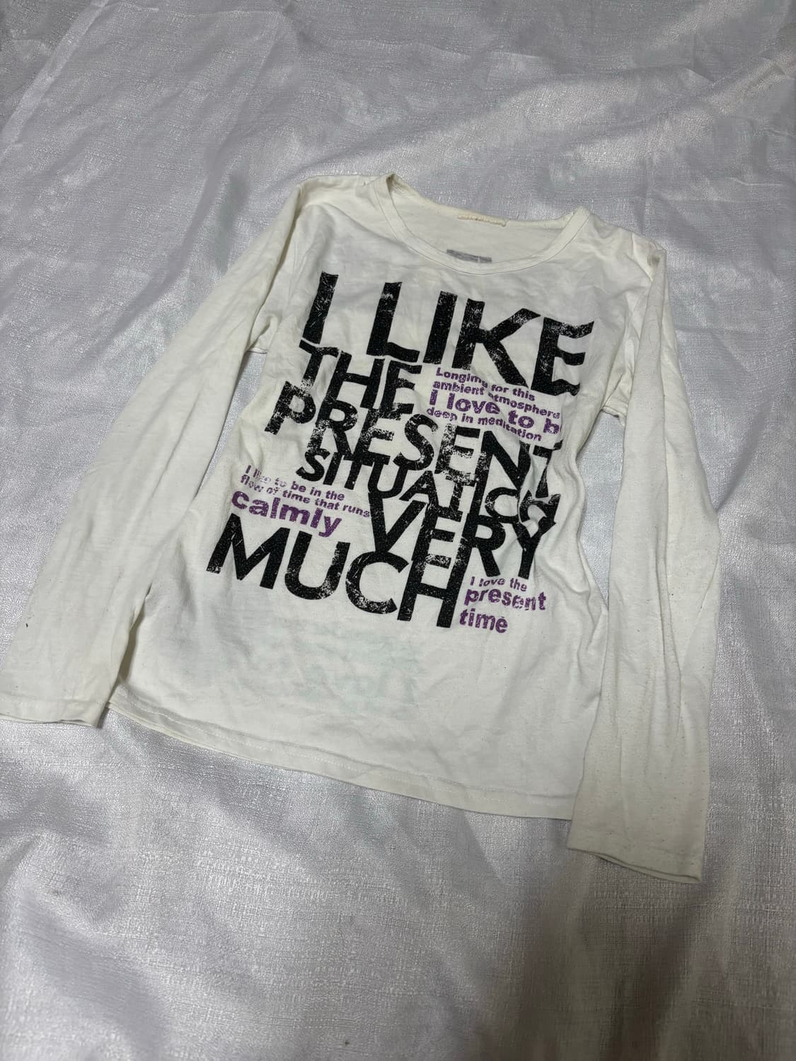 “Unknown” Y2K Lettering Sleeve 상품이미지2