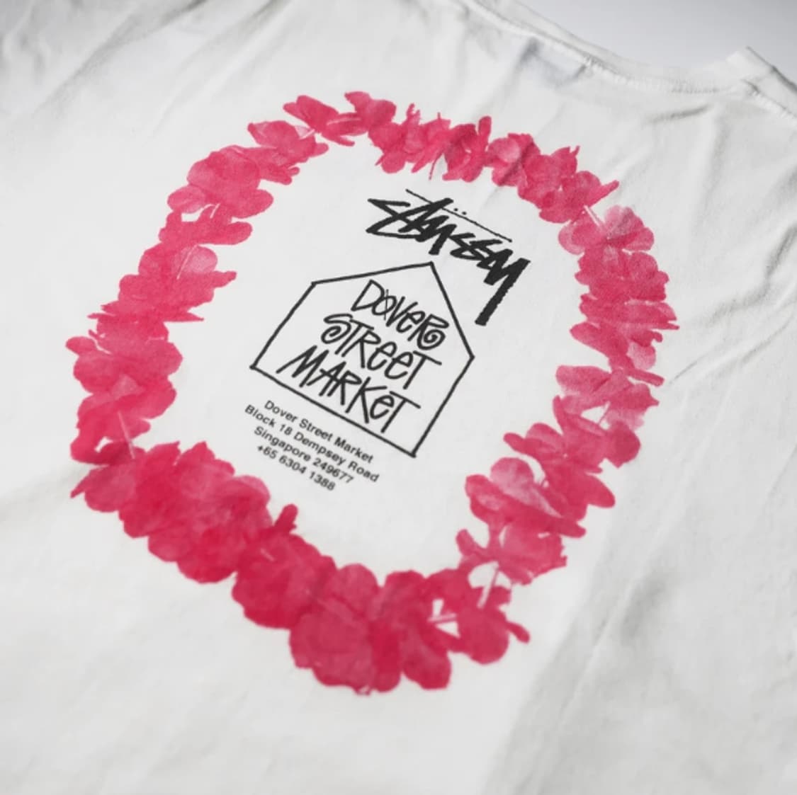 [L,XL] 스투시 X 도버 싱가폴 콜라보 티셔츠 Stussy DSMS 상품이미지2