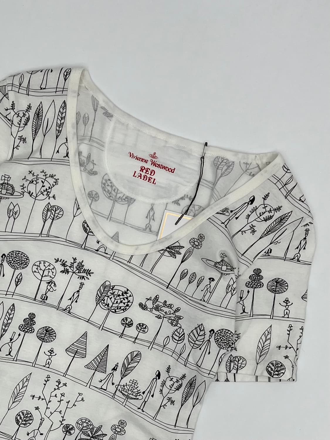 비비안 웨스트우드 프린팅 반팔 티셔츠 상품이미지2