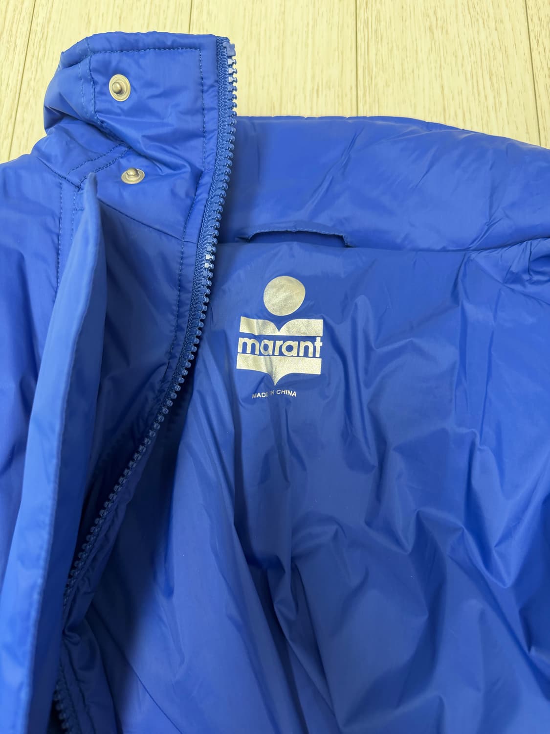 이자벨마랑 블루패딩점퍼 M(103~105느낌) 상품이미지5