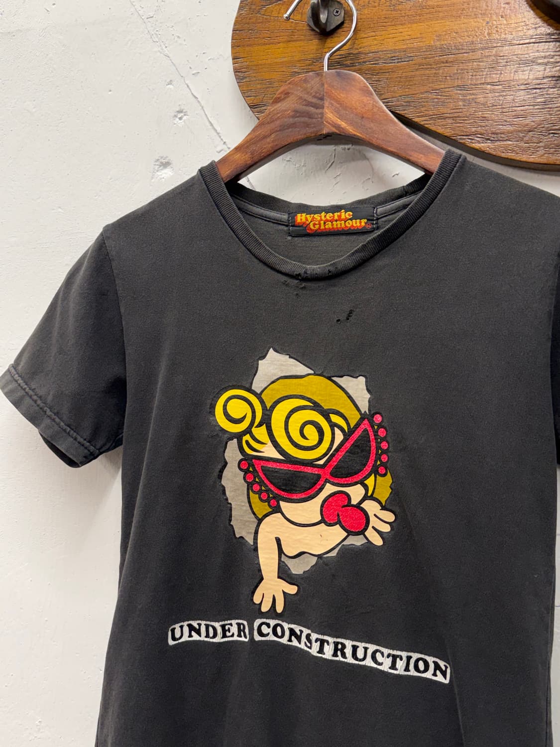 Hysteric Glamour Under Construction T-Sh 상품이미지2
