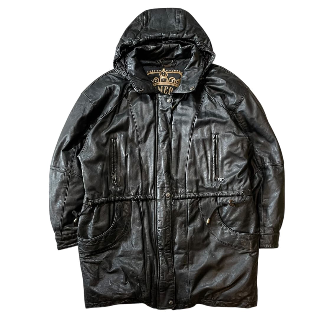 올아메리칸 레더 사파리 다운자켓 상품이미지2