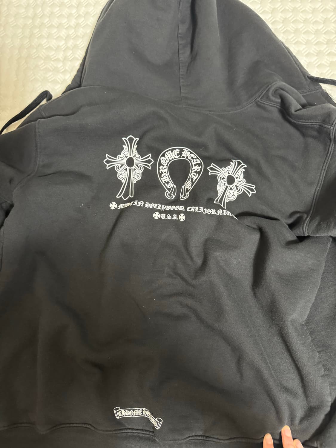 크롬하츠 HOLLYWOOD USA 헤비웨이트 후드집업 상품이미지1