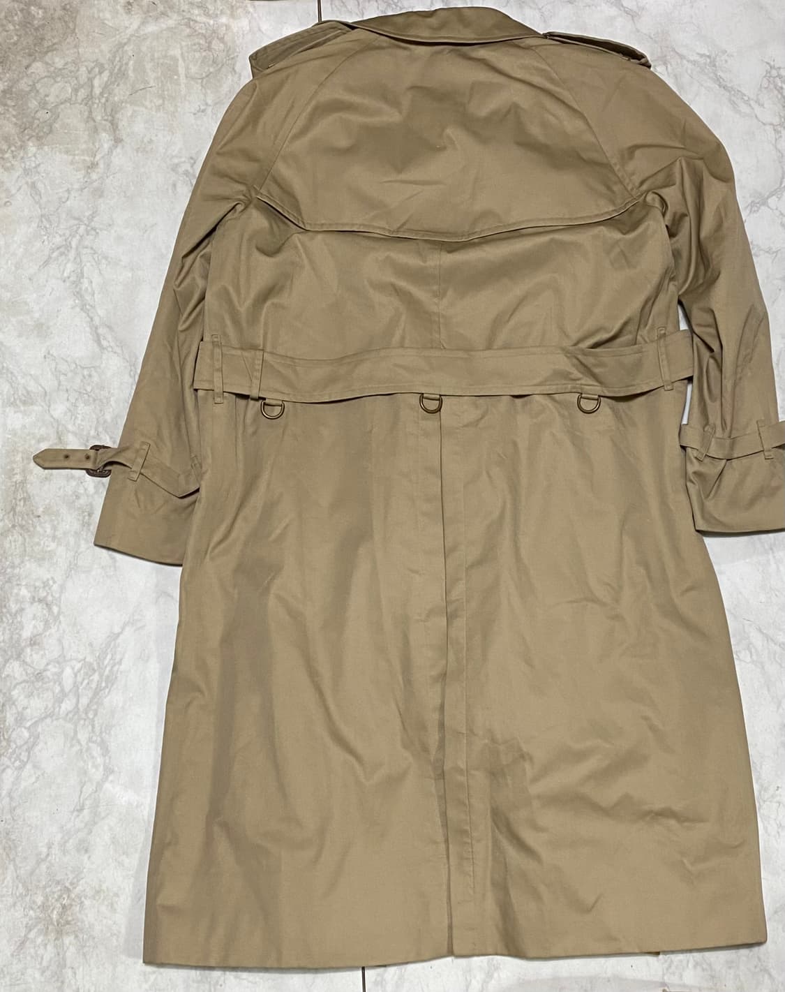 버버리 베이지 롱 코트 내피포함 105 상품이미지5