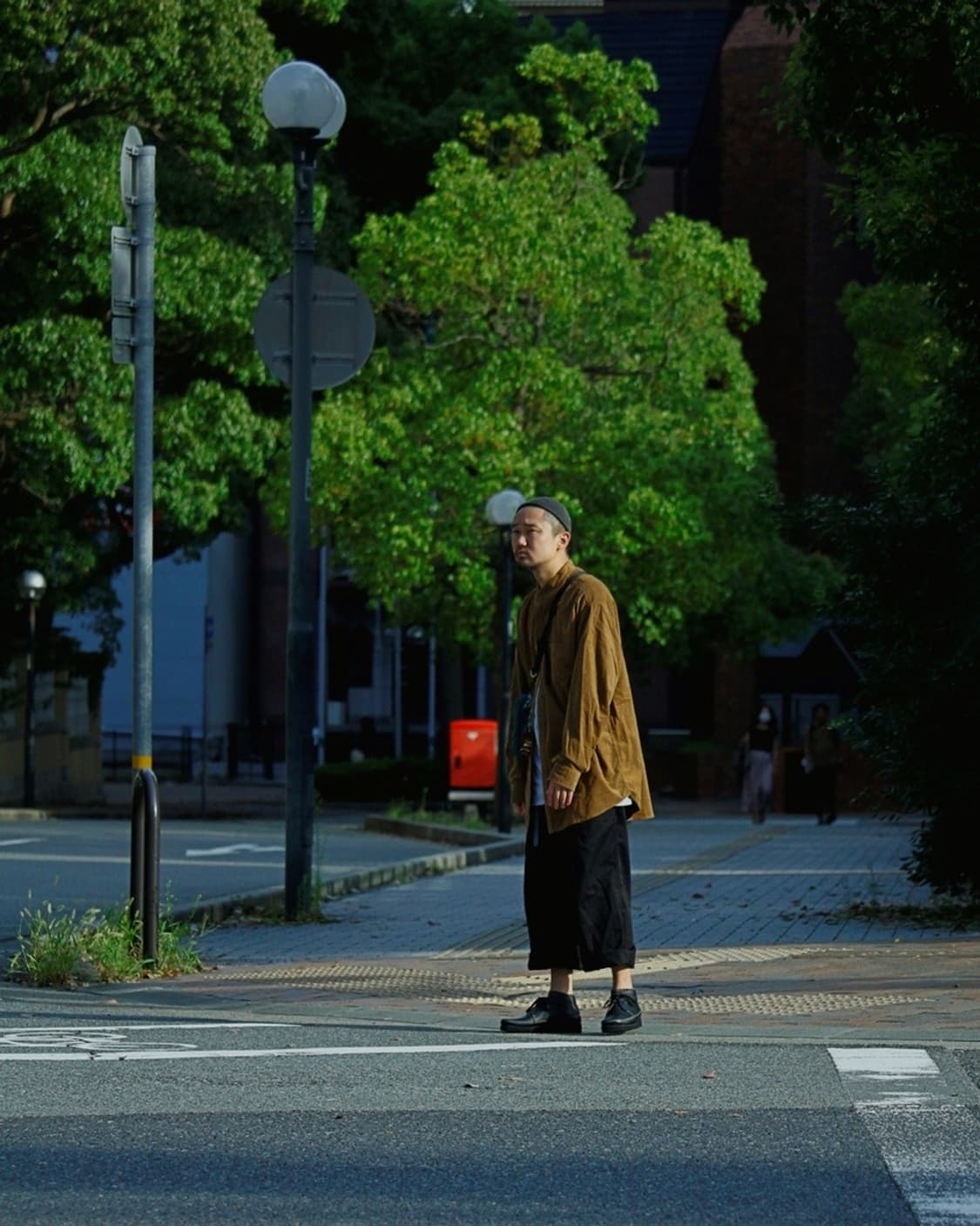 노스페이스 퍼플라벨 밴드카라 코듀로이 셔츠 상품이미지8