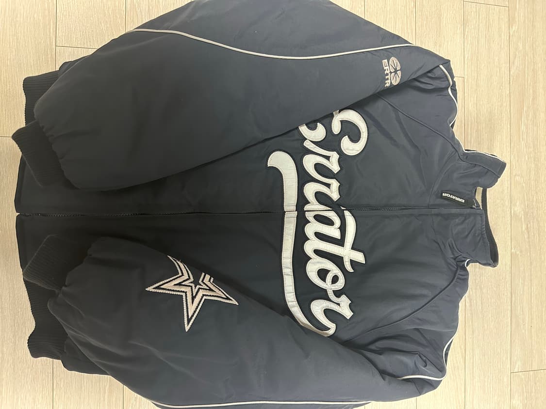 ERTR 팀 윈터 자켓 네이비 s사이즈 팝니다 상품이미지2