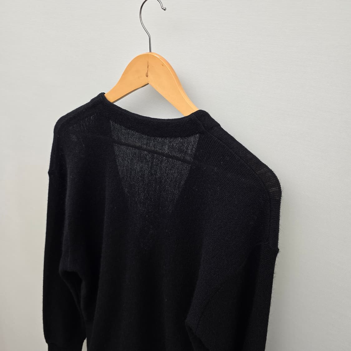 라코스테 블랙 가디건_서광 상품이미지5