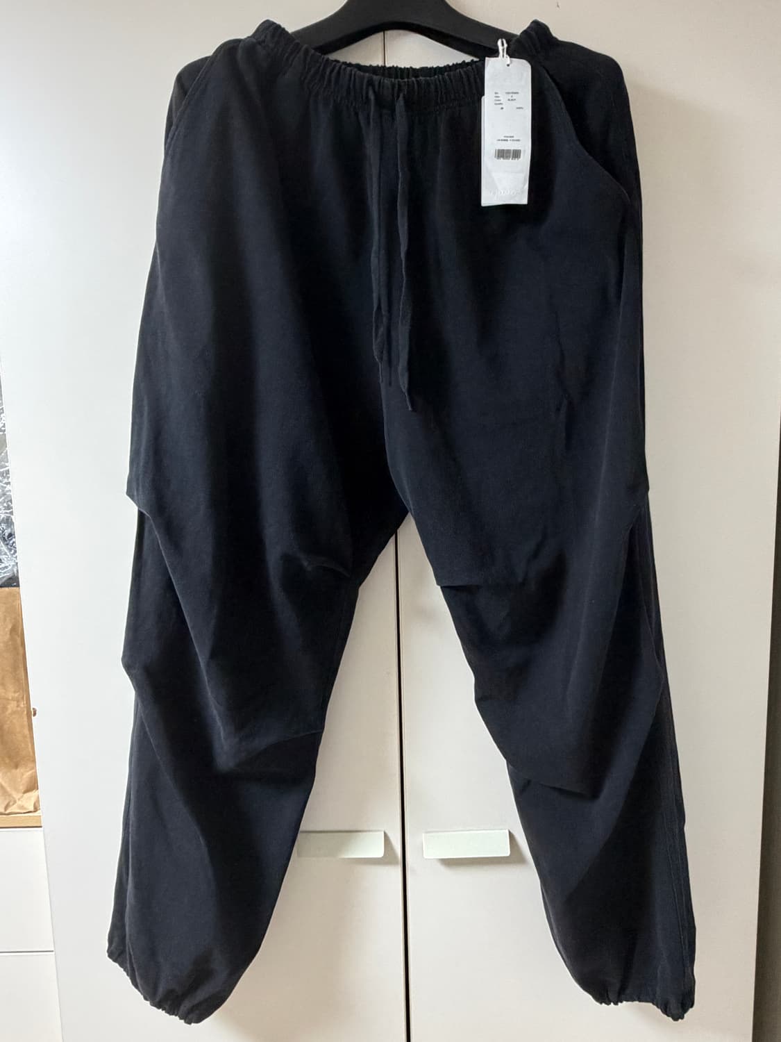 [새상품]25fw 코튼 저지 니턱 팬츠 2사이즈 상품이미지1